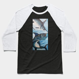 Swordfish Baseball T-Shirt